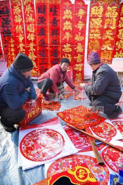 山东枣庄:山乡大集年味浓